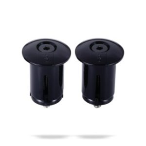 BHT-96 Stuurdoppen ScrewOn 2 Stuks Zwart