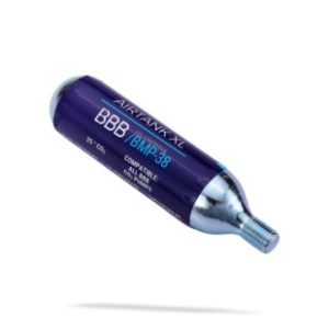 BMP-38 Cartridge Co2 AirTanks XL 25gr Blauw