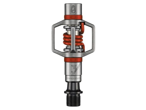 Pédales EGG BEATER 3 Inox/Rouge