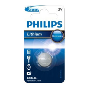 Philips batt CR1616 Lith 3V BP1