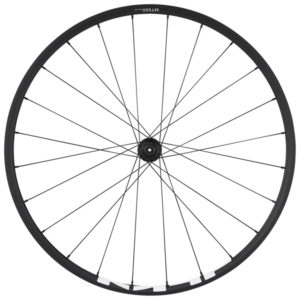 ROUE VTT DISQUE 29" SHIMANO MT500 BOOST CENTERLOCK AVANT NOIR AXE TRAVERSANT