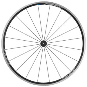 ROUE ROUTE PATIN BLOCAGE 700 SHIMANO WH-RS100 AVANT NOIR