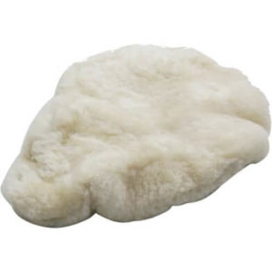 Zadeldek lamsvacht XL naturel