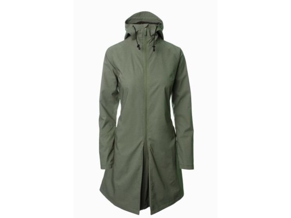 Agu seq rain jacket women olive l