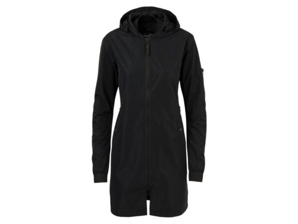 Agu urban outdoor long bomber jacket women black m