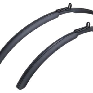 BFD-25 Spatbordenset RainProtectors 26/28 Inch Zwart
