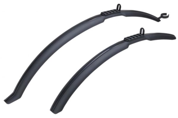 BFD-25 Spatbordenset RainProtectors 26/28 Inch Zwart