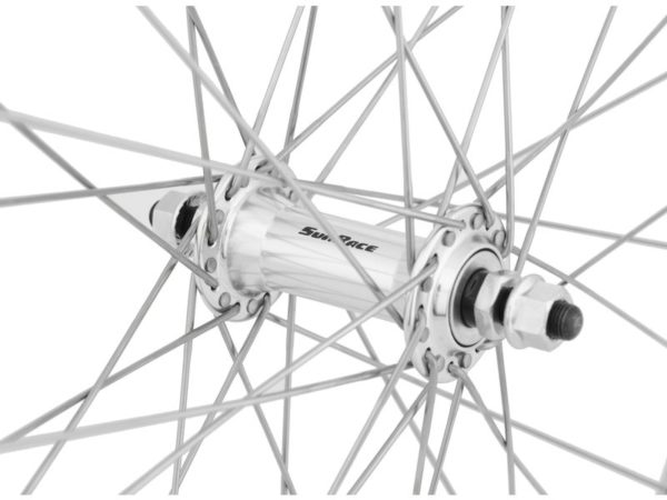 Cordo Voorwiel 26 19-559 Vaste As Rvs Spaken Zilver" - Afbeelding 2