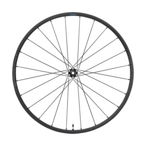 ROUE GRAVEL 700 AV JANTE NOIR SHIMANO RX570 DISQUE CENTERLOCK AXE TRAVERSANT TUBELESS