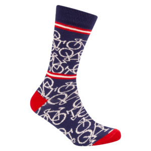 Bicycle socks indigo blue 39/42