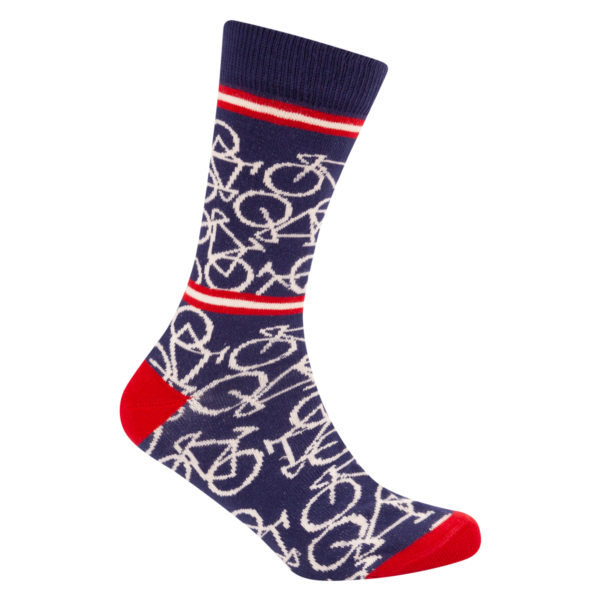 Bicycle socks indigo blue 39/42