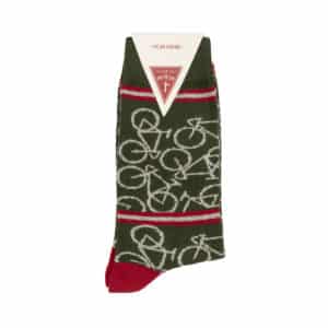 Bicycle Socks Army green 39/42
