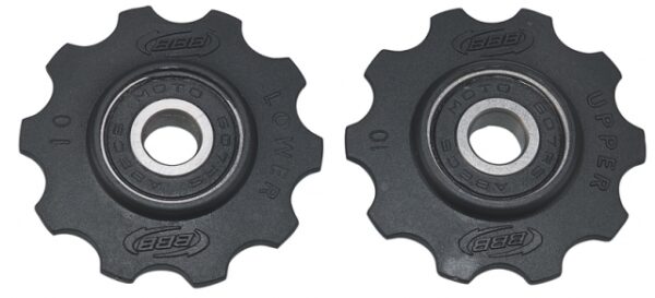 BDP-01 Derailleurwieltjes RollerBoys 10T 10T Zwart
