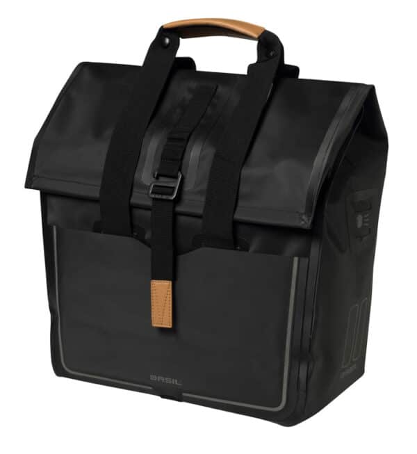 Basil Fietstas Urban Dry RUGTAS 18L MAT ZWART