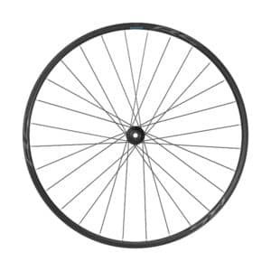 ROUE ROUTE 700 AV JANTE NOIR SHIMANO RS171 DISQUE CENTERLOCK AXE TRAVERS.E THRU