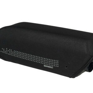 HOUSSE PROTECTION DE BATTERIE TUBE DIAGONAL BASIL MILES NEOPRENE NOIR WATERPROOF