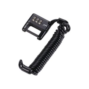 BBL-52 Fietsslot MiniSafe Coil Cable 3mmx1200mm Zwart