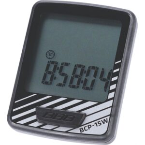 BCP-15W Fietscomputer DashBoard 10-functies Zwart/grijs