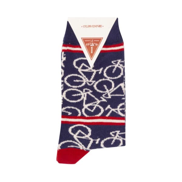 Bicycle socks indigo blue 39/42 - Afbeelding 2