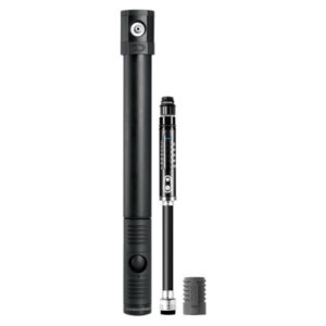 Pompe KLIC HV avec manomètre et embout CO2 MIDNIGHT EDITION
