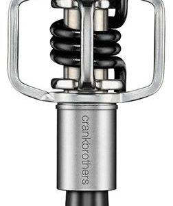 Pédales EGG BEATER 1 Acier argent / ressort noir