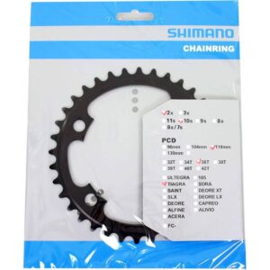 PLATEAU ROUTE 4BRA D.110 POUR SHIMANO TIAGRA 4700 ORIGINE 36DTS INTERIEUR 10V.