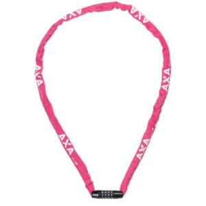 Axa Rigid RCC Ketting cijferslot 120 Roze 2317
