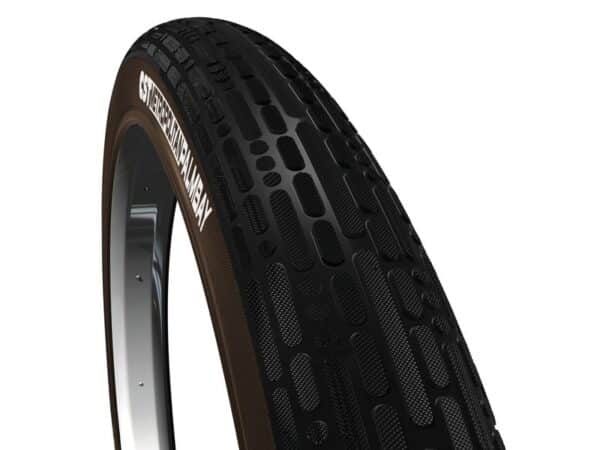 Buitenband 28 INCH zwart/bruin reflectie Cst Palmbay 28 x 2.00 50-622