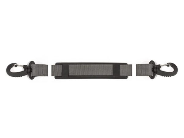 Shoulderstrap With Swivel Hook 140 Cm grey