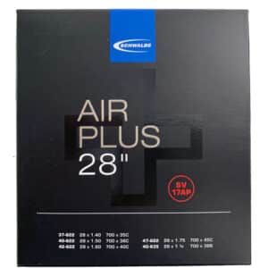 CHAMBRE A AIR VELO 700C (37/40-622) VP 40 MM SCHWALBE AIR PLUS SV17AP