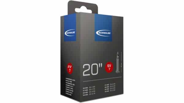 CHAMBRE A AIR VELO 20" X 1.50-2.40 (40/62-406) VS SCHWALBE STANDARD AV7 - Afbeelding 2