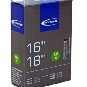 CHAMBRE A AIR A VELO 16/18" X 1.10-1.40 (28/37-340/349/355) VS SCHWALBE AV4