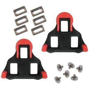 µ CALE PEDALE ROUTE SHIMANO SPD-SL ROUGE SM-SH10 (0° DE FLOTTEMENT) (PR)