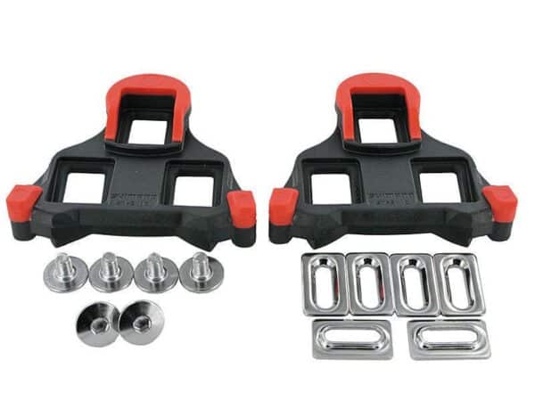 µ CALE PEDALE ROUTE SHIMANO SPD-SL ROUGE SM-SH10 (0° DE FLOTTEMENT) (PR) - Afbeelding 2