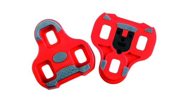 CALE PEDALE ROUTE LOOK KEO GRIP MOBILE 9° ANTIGLISSE ROUGE (PR)