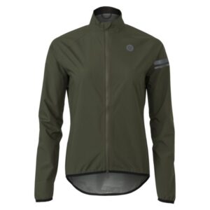 Agu rain jacket essential women forest green m