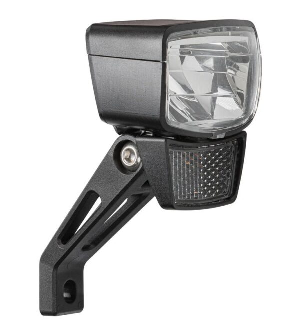 ECLAIRAGE VELO AV/PROJECTEUR E-BIKE/VAE AXA NXT 80 6-12V FIXATION FOURCHE LED